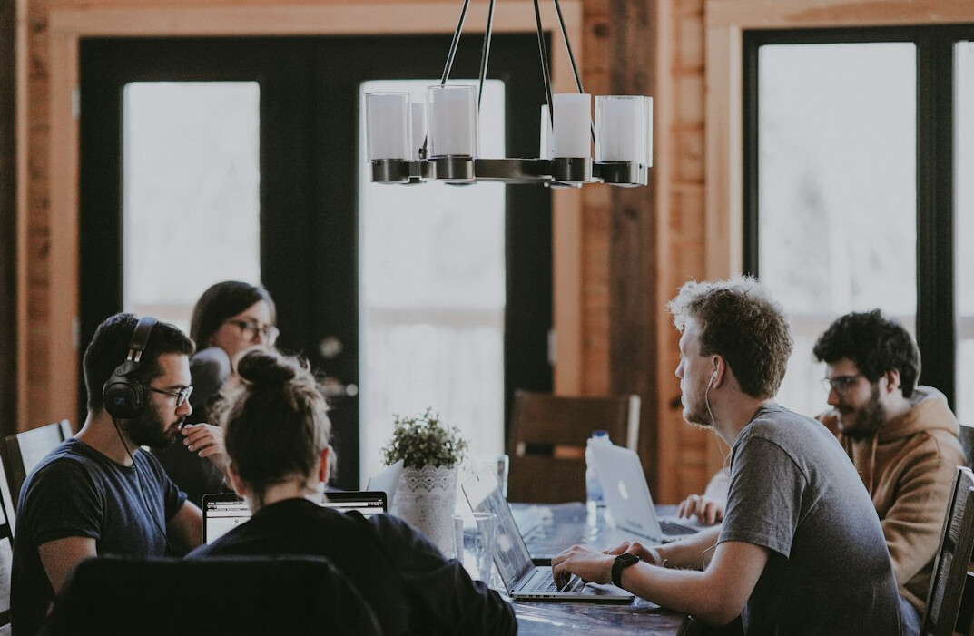 it professionals in meeting