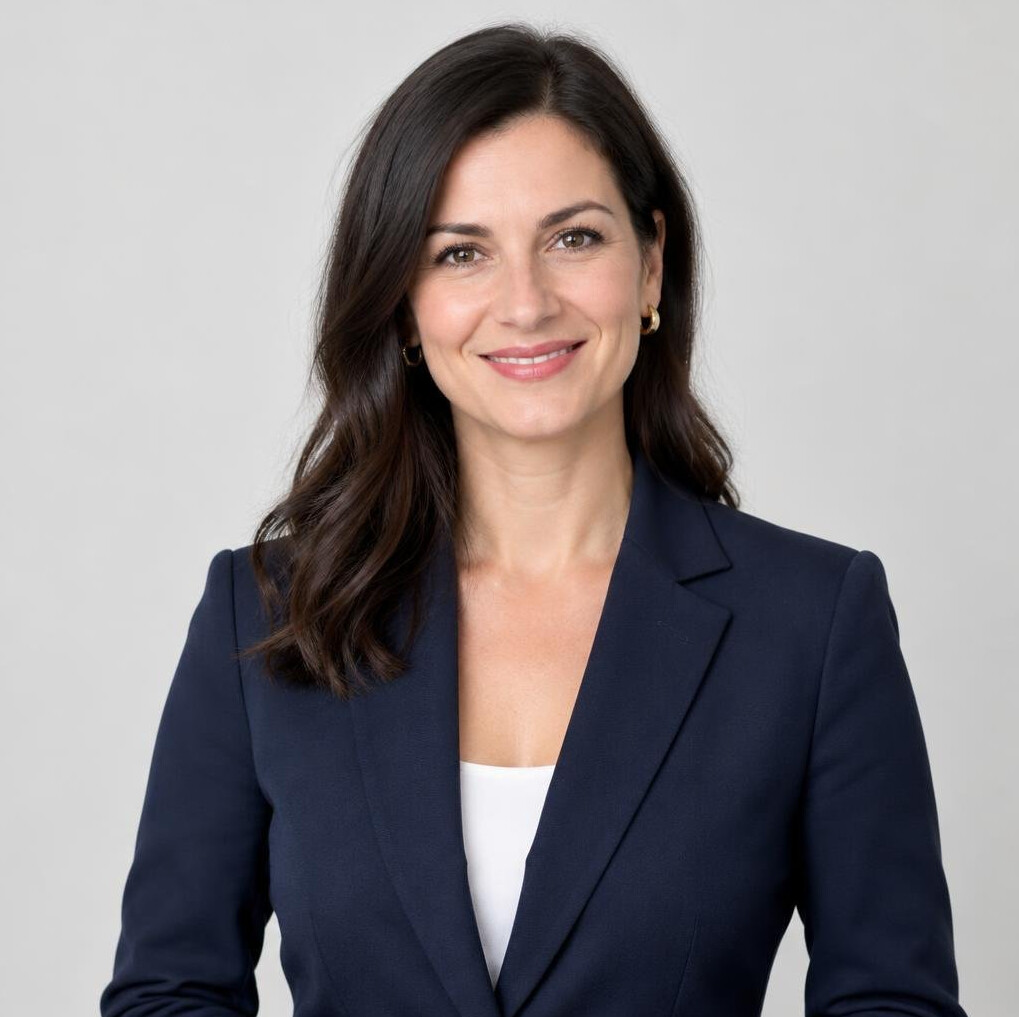Portrait of a professional woman in a blazer